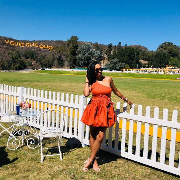 One shoulder cocktail dress - Picture 1 of 2